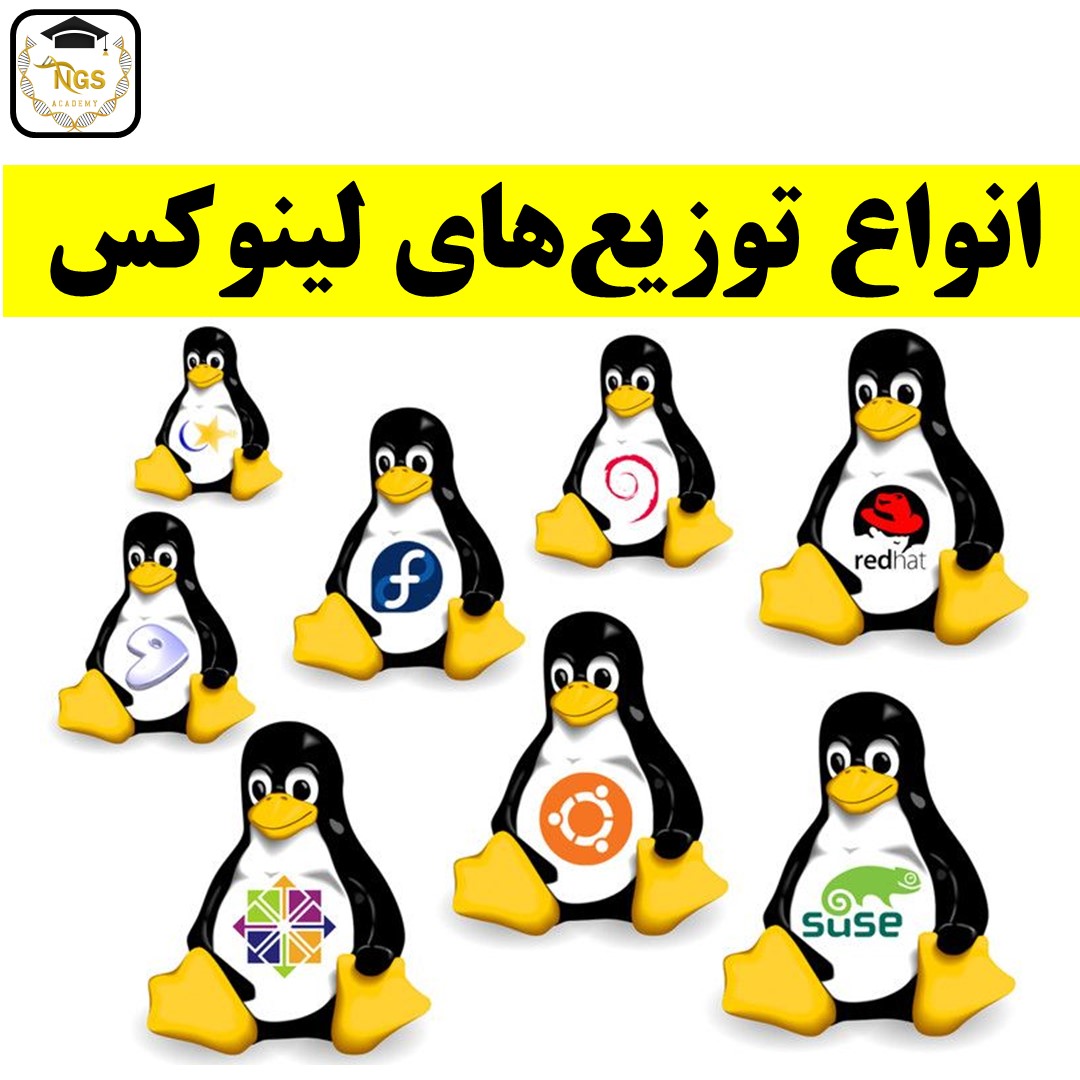 معرفی انواع توزیع لینوکس - آکادمی NGS